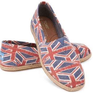 RARE 🇬🇧Union Jack TOMS